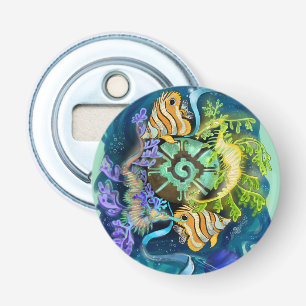 Pisces Zodiac Sign Flaschenöffner