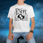 Pisces Zodiac Sign Horoskop Persönliche Merkmale T-Shirt