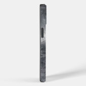 Pisces Zodiac Sign im Grunge-Stil Case-Mate iPhone Hülle (Rückseite / Rechts)