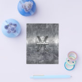 Pisces Zodiac Sign in Grunge-Stahlindustrie Druck Flyer (Einzeln)
