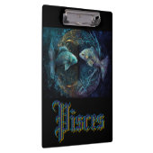 Pisces Zodiac Sign Klemmbrett (Rechts)