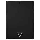 Pisces Zodiac Sign Klemmbrett (Rückseite)