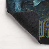 Pisces Zodiac Sign Mousepad (Ecke)