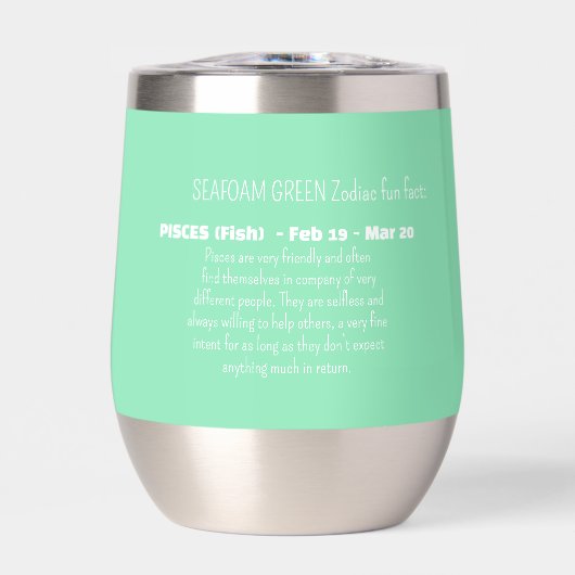 PISCES Zodiac Sign Personality Traits (Vorderseite)