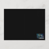 Pisces Zodiac Sign Postcard Postkarte (Rückseite)