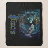 Pisces Zodiac Sign Sherpadecke (Vorderseite)