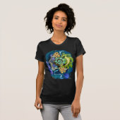 Pisces Zodiac Sign T-Shirt (Vorne ganz)