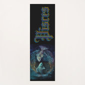 Pisces Zodiac Sign Yogamatte (Vorderseite)