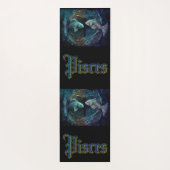 Pisces Zodiac Sign Yogamatte (Rückseite)