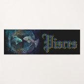 Pisces Zodiac Sign Yogamatte (Vorderseite (Horizontal))