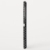 Pisces Zodiac Silver Symbol Carbon Fiber Case-Mate iPhone Hülle (Hinten/Links)