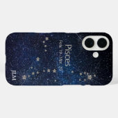 Pisces - Zodiac Star Sign Case-Mate iPhone Hülle (Rückseite (Horizontal))