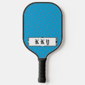 Pisces Zodiac Symbol Element by Kenneth Yoncich Pickleball Schläger (Rückseite)