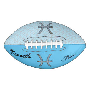 Pisces Zodiac Symbol Element von Kenneth Yoncich Football