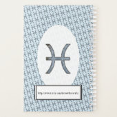 Pisces Zodiac Symbol Element von Kenneth Yoncich Planer (Rückseite)