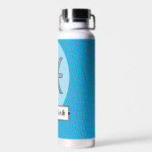 Pisces Zodiac Symbol Element von Kenneth Yoncich Trinkflasche (Rückseite)