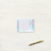 Pisces Zodiac Symbol Mutter der Perldekoration Post-it Klebezettel (Auf Schreibtisch)