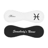 Pisces Zodiac Symbol Standard von Kenneth Yoncich Baseball (Paneele)