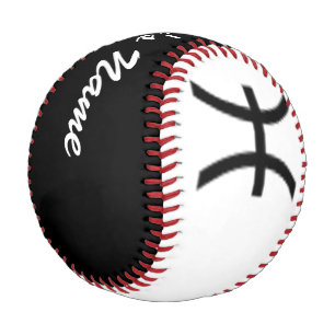 Pisces Zodiac Symbol Standard von Kenneth Yoncich Baseball