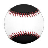 Pisces Zodiac Symbol Standard von Kenneth Yoncich Baseball (Vorderseite)