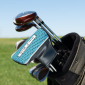 Pisces Zodiac Symbol Standard von Kenneth Yoncich Golf Headcover (In Situ)
