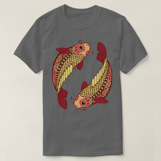 Pisces Zodiac T-Shirt (Design vorne)