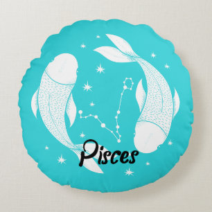 Pisces Zodiac Throw Kissen