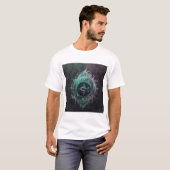 Pisces Zodiac-Zeichen für intuitive Soule T-Shirt (Vorne ganz)