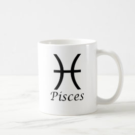"Pisces" Zodiac-Zeichen Kaffeetasse