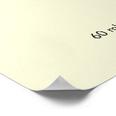 Pisco Sour Illustration Poster (Ecke)