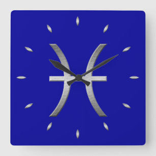 Pisenzeit Quadratische Wanduhr
