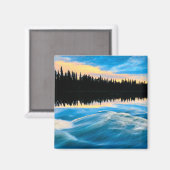 Pisew Falls Provincial Park | Kanada Magnet (Vorderseite/Rückseite)
