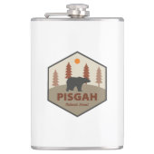 Pisgah National Forest Bear Flachmann (Vorderseite)