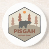Pisgah National Forest Bear Getränkeuntersetzer (Vorne)