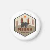 Pisgah National Forest Bear Magnet (Vorne)