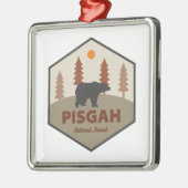 Pisgah National Forest Bear Ornament Aus Metall (Links)