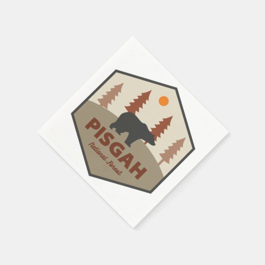 Pisgah National Forest Bear Serviette (Ecke)