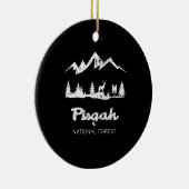 Pisgah National Forest Keramik Ornament (Rechts)