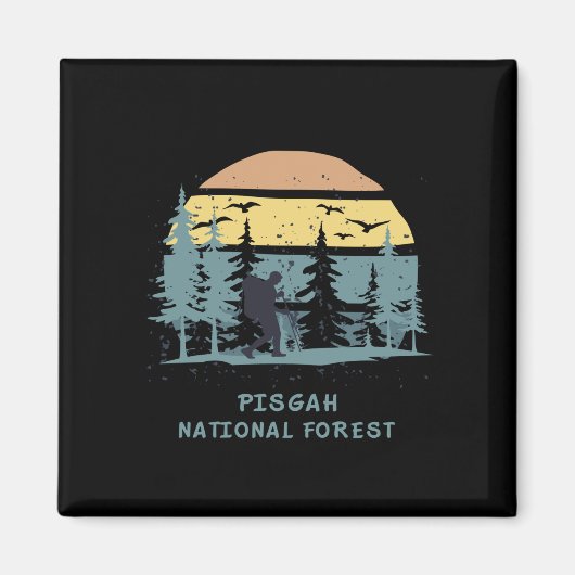 Pisgah National Forest Magnet (Vorne)