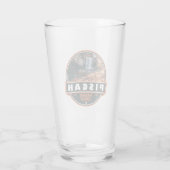 Pisgah National Forest North Carolina Emblem Glas (Rückseite)