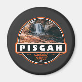 Pisgah National Forest North Carolina Emblem Magnet (Vorne)