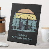 Pisgah National Forest Sockelschild (In Situ)