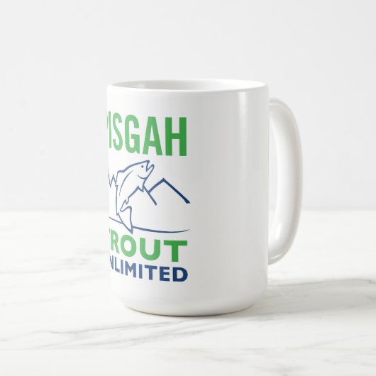 Pisgah TU 15oz. Tasse (VorderseiteRechts)