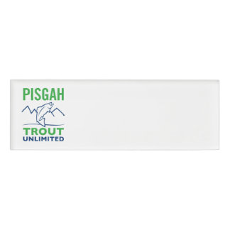 Pisgah TU Nametag Namenschild