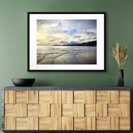 Pismo Beach California Dramatisches, kühne Sunset- Poster