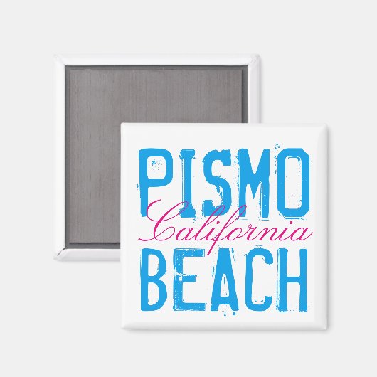 Pismo Beach California Magnet (Vorderseite/Rückseite)