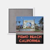 Pismo Beach California Magnet (Vorderseite/Rückseite)