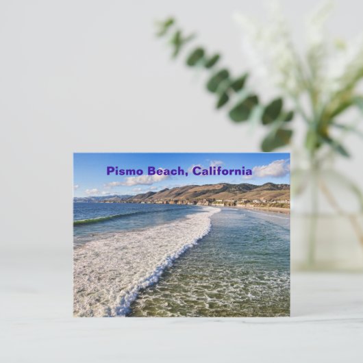 Pismo Beach, California Postcard Postkarte (Stehend Vorderseite)