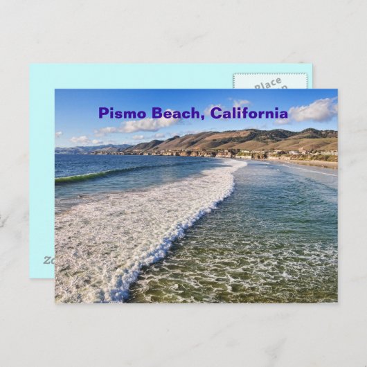 Pismo Beach, California Postcard Postkarte (Vorne/Hinten)