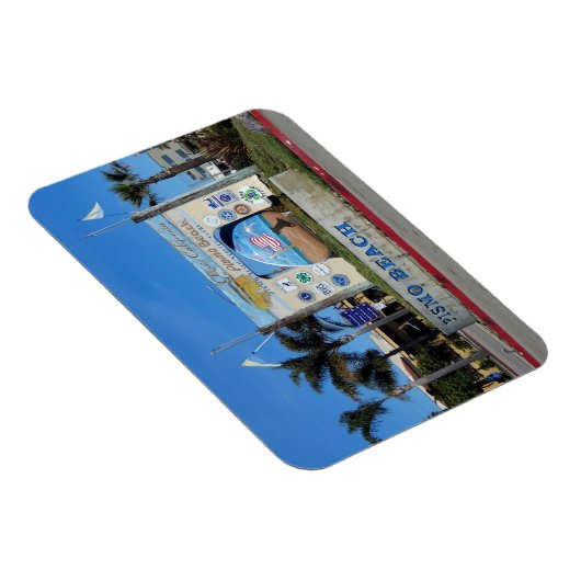 Pismo Beach California Souvenir Magnet (Rechte Seite)